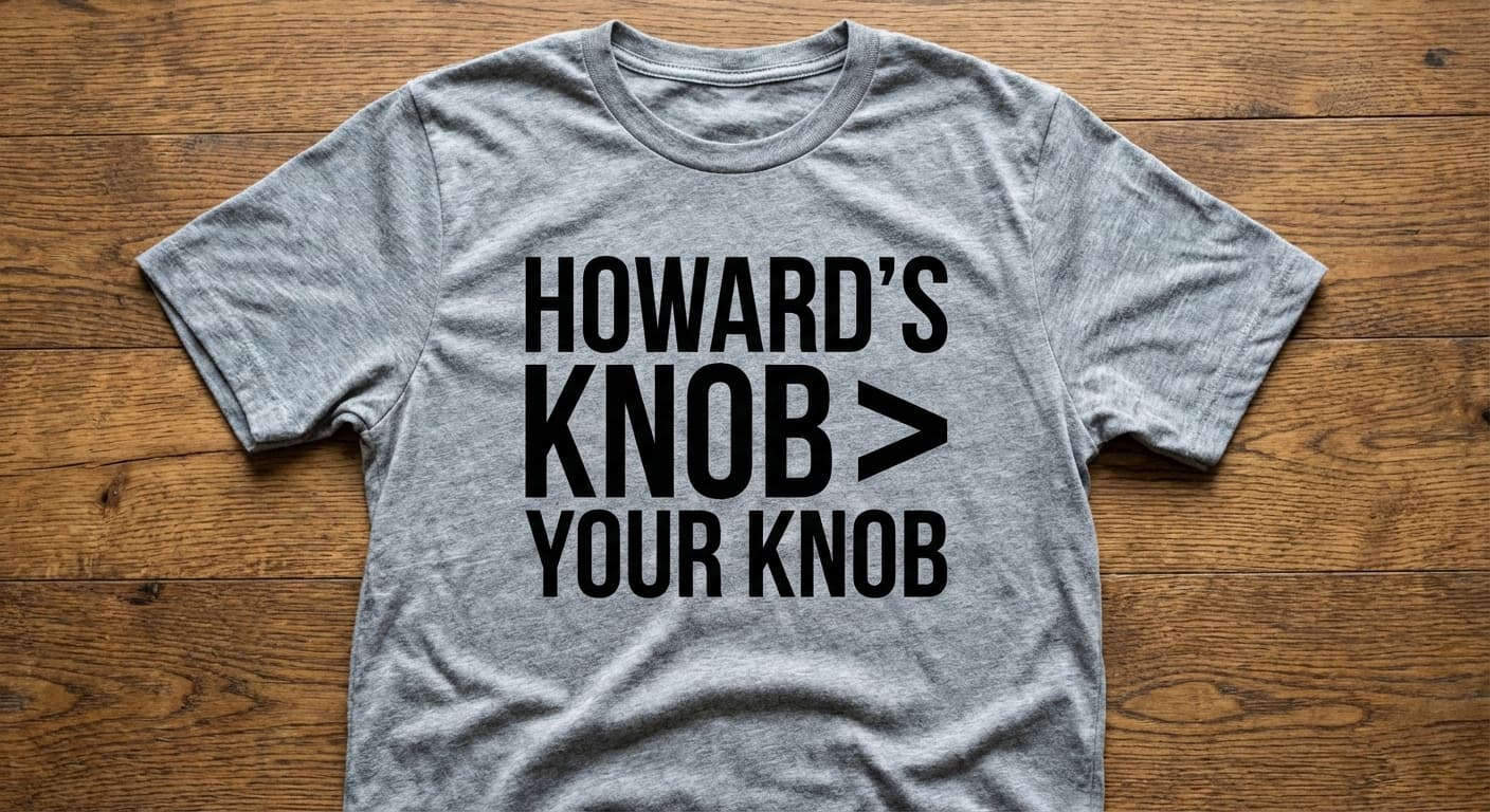 Howard's Knob > Your Knob Tee - product shot