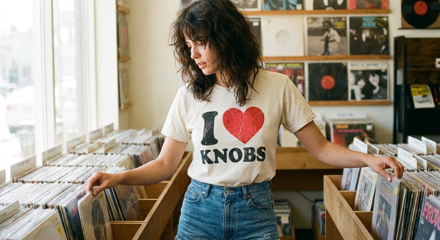 I Heart Knobs Tee - lifestyle shot